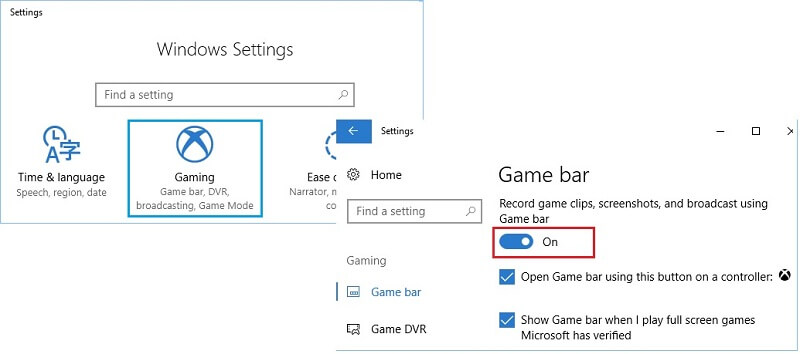 windows 10 best settings for gaming