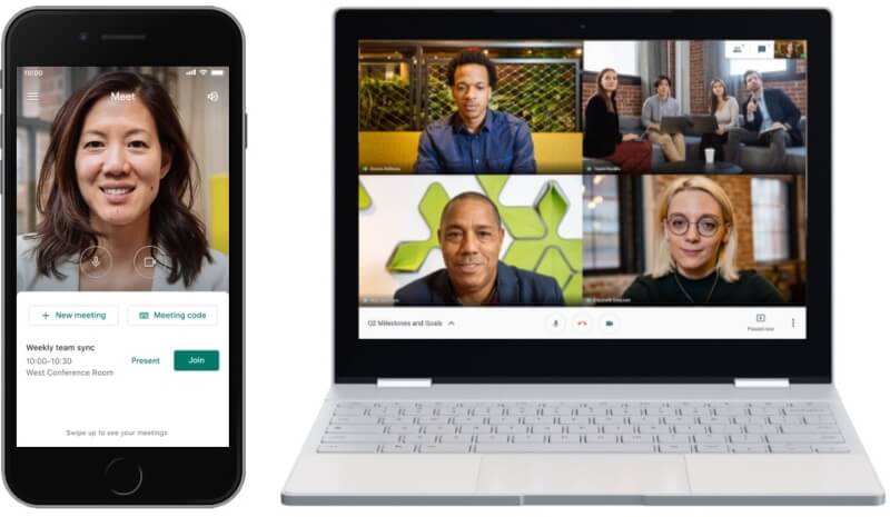 google hangouts video interview who calls first