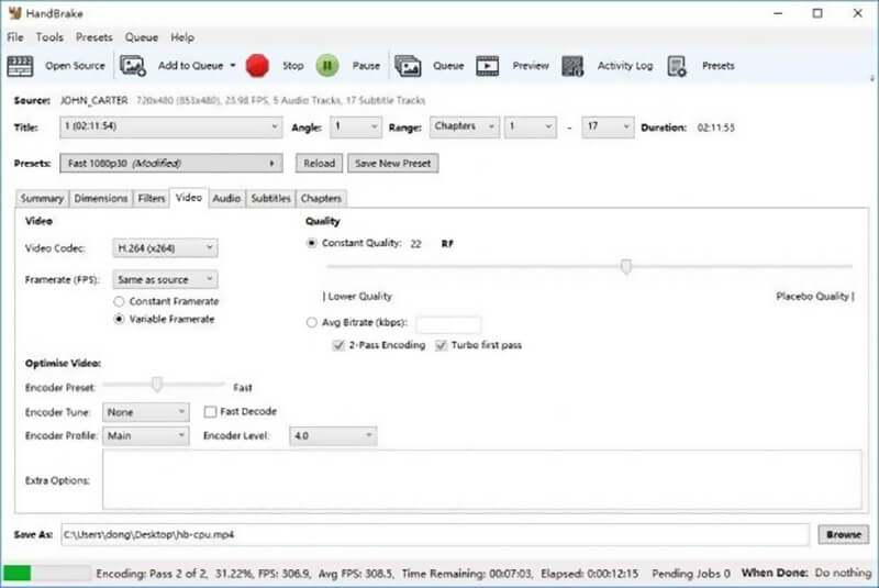 using handbrake to rip dvd not working