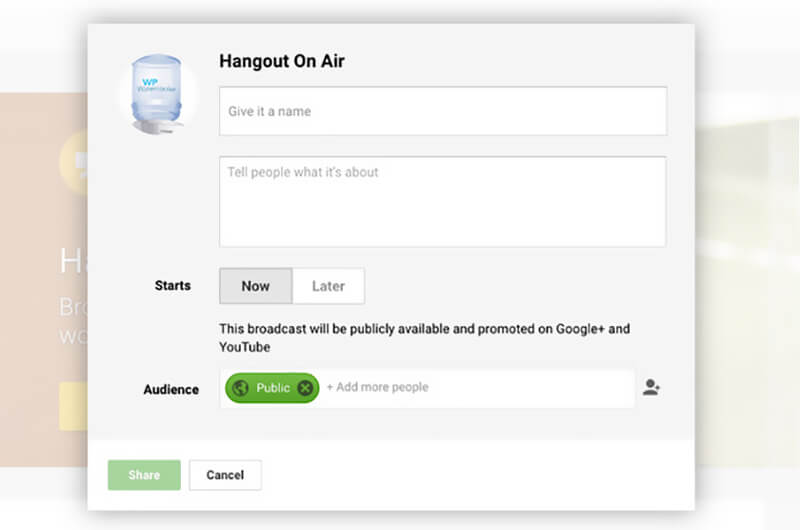 Hangout on Air-alternativer