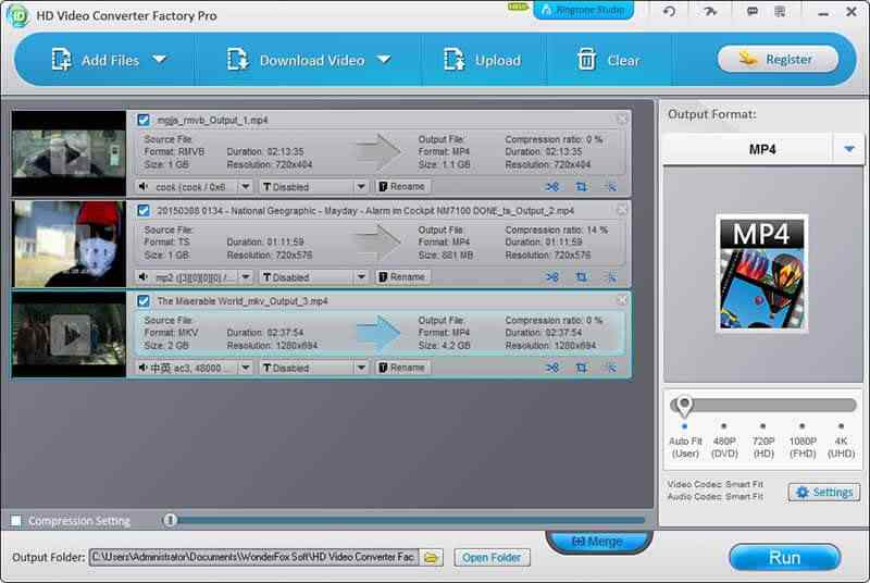 HD video converter fabrikk pro