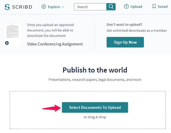 วิธีดาวน์โหลดเอกสารจาก Scribd