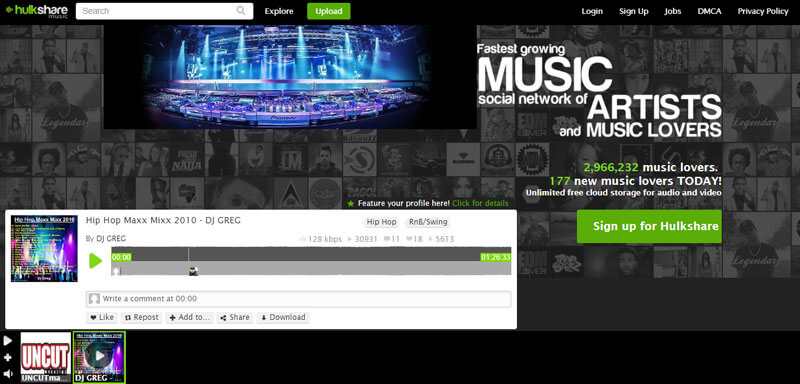 hulkshares music download