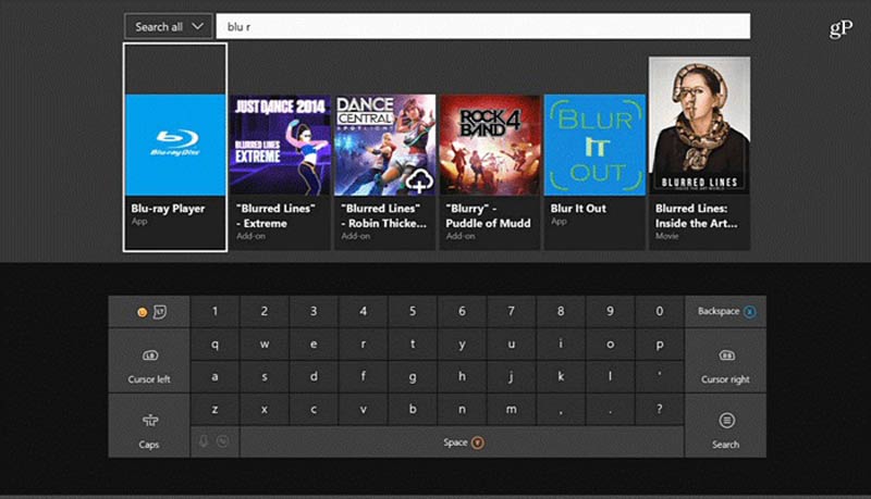 Installeer de Blu-ray Player-app op Xbox