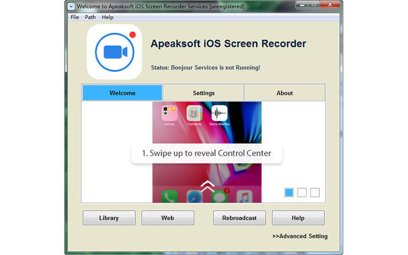 apeaksoft ios screen recorder