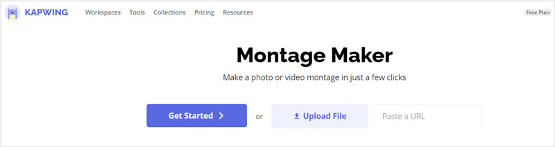 Kapwing 몽타주 메이커