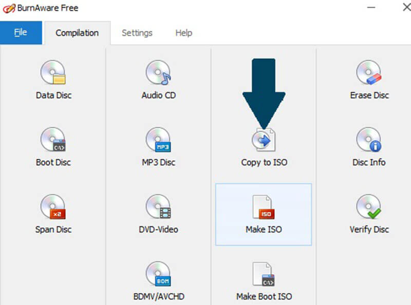 create iso from dvd movie