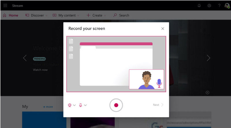 microsoft screen recorder for all screens