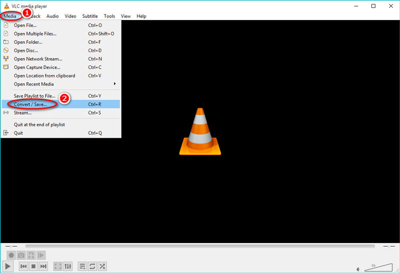 Abrir dispositivo de captura VLC