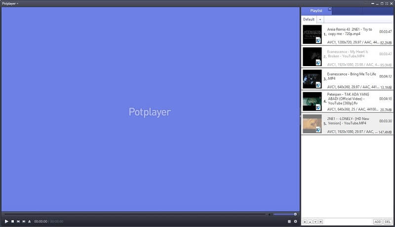 Potplayer藍光