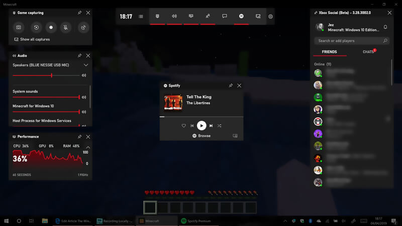 Record Audio On Windows 11 Game Bar