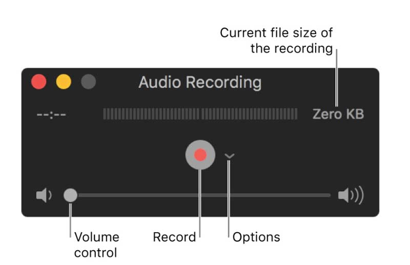 quicktime player record computer audio