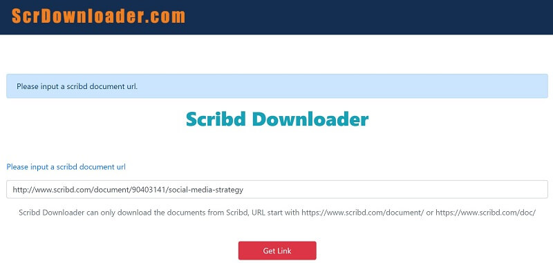 Pagina Scrdownlader