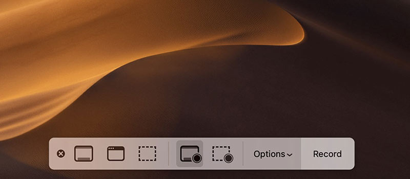 Screen Record on Mac Mojave