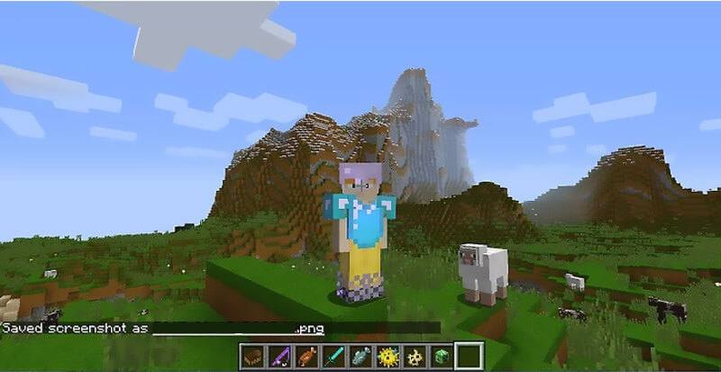 Minecraft gameplay screenshot