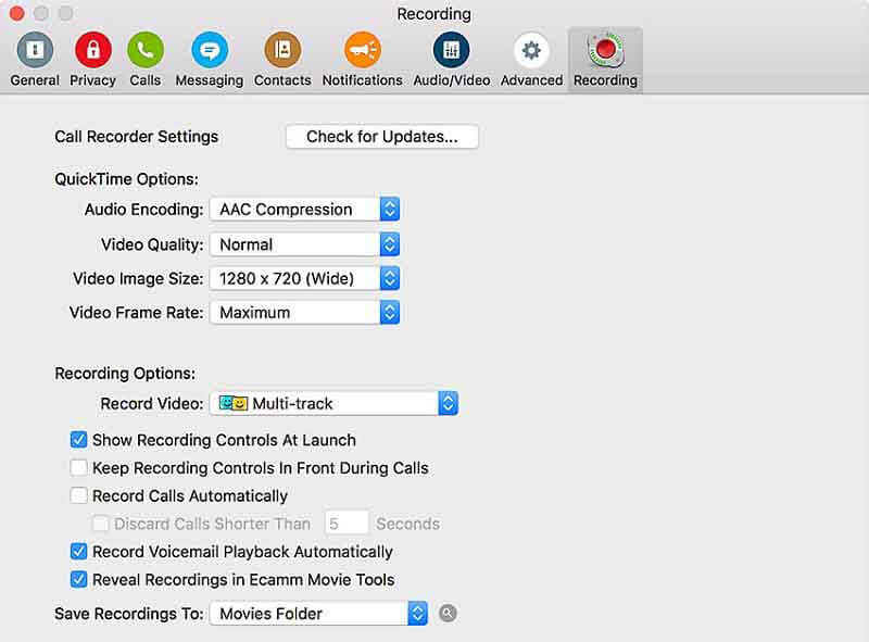 skype for mac export contacts