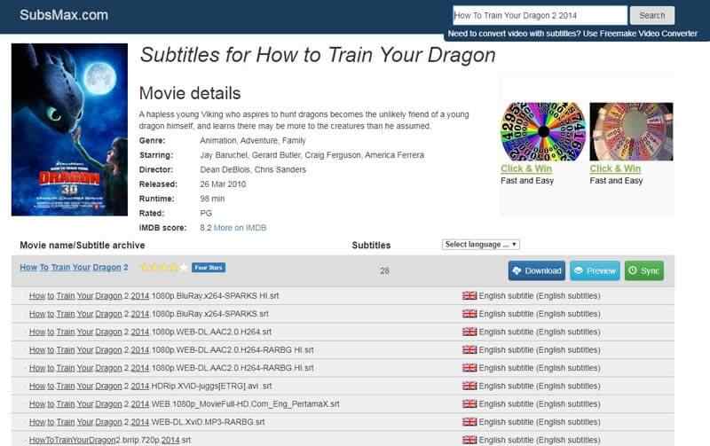 Free Top 17 Sites to Download Subtitles for Movies and TVs