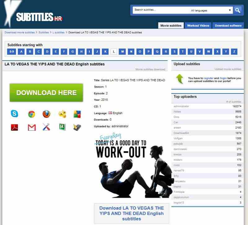 Free Top 17 Sites to Download Subtitles for Movies and TVs