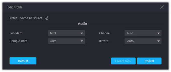 Adjust Output MP3