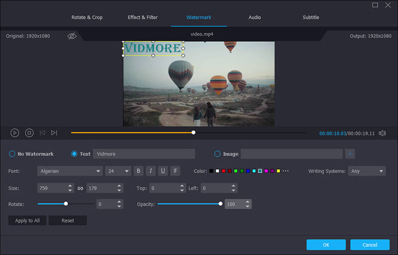 Videomark 1 8 – Easily Add Watermarks To Your Videos