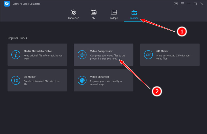 Selecteer videocompressor