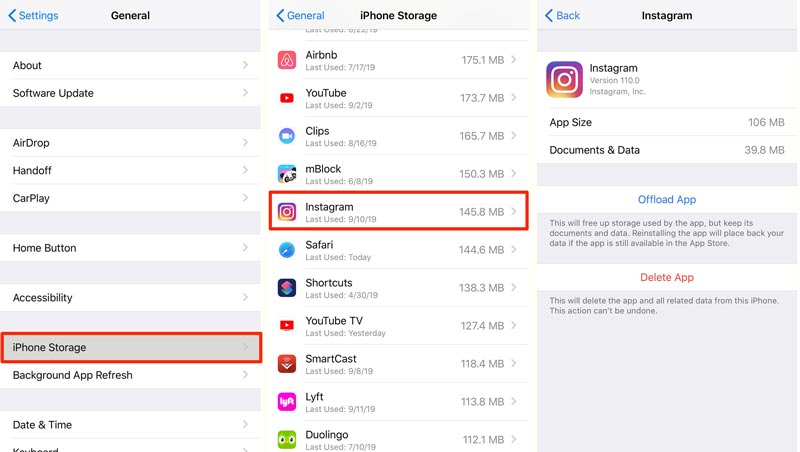 İPhone'da Instagram Önbelleğini Temizle